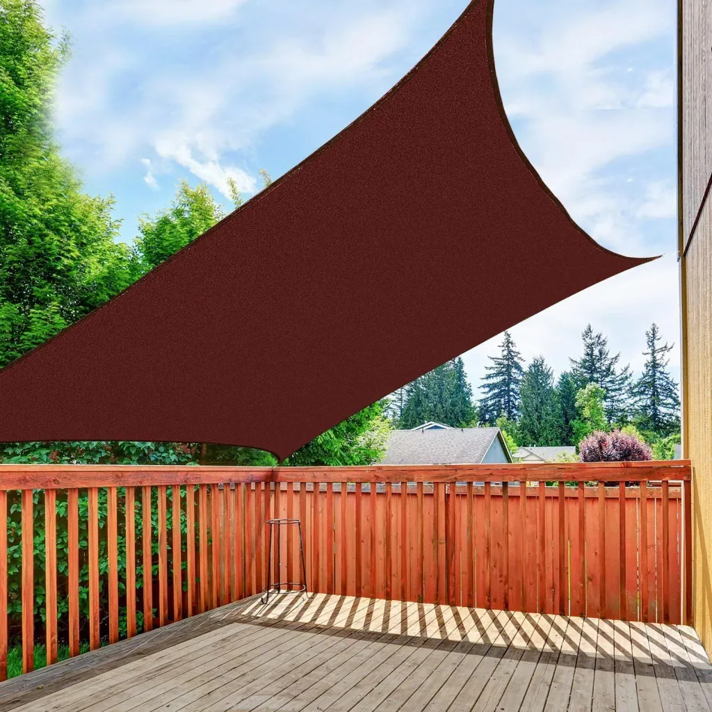Sonnensegel Sonnendach Terra HDPE 4x6m