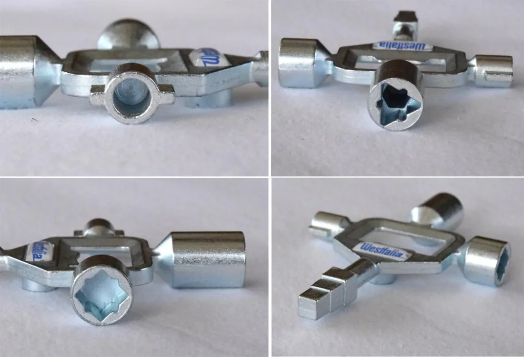 Handwerkerschlüssel mit 13 Funktionen