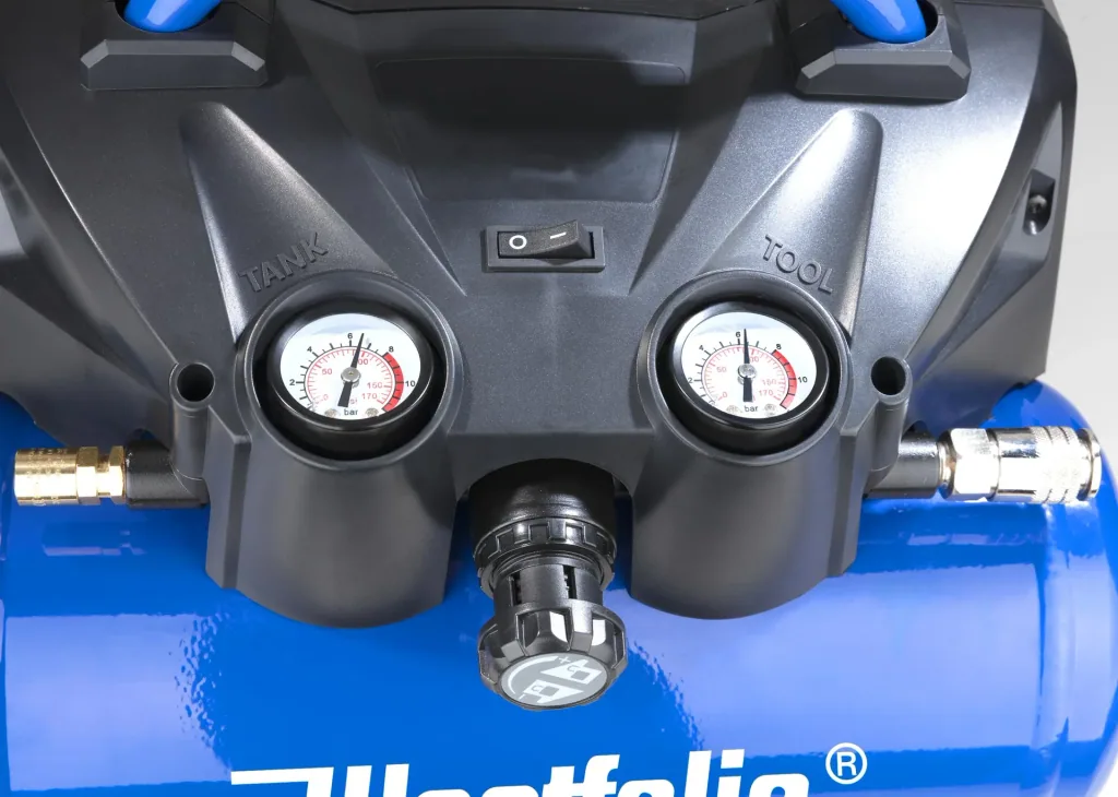 Akku-Druckluftkompressor-Set, 2x18 Volt-4 Ah, 1x Dippel-Schnellladegerät