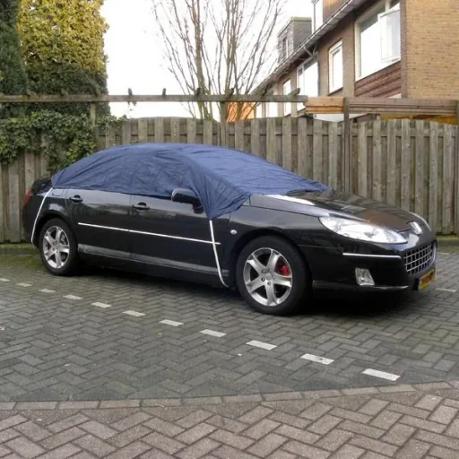 Halbgarage Polyester L 266x160x33cm