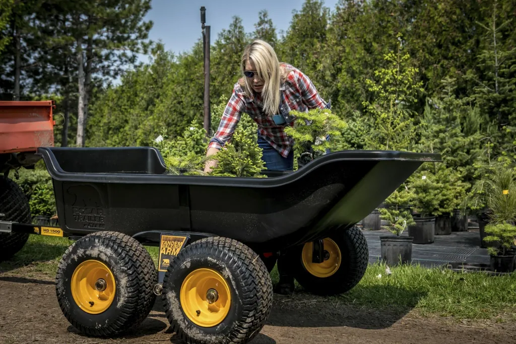 Tandem Trailer Anhänger TA1500 schwarz
