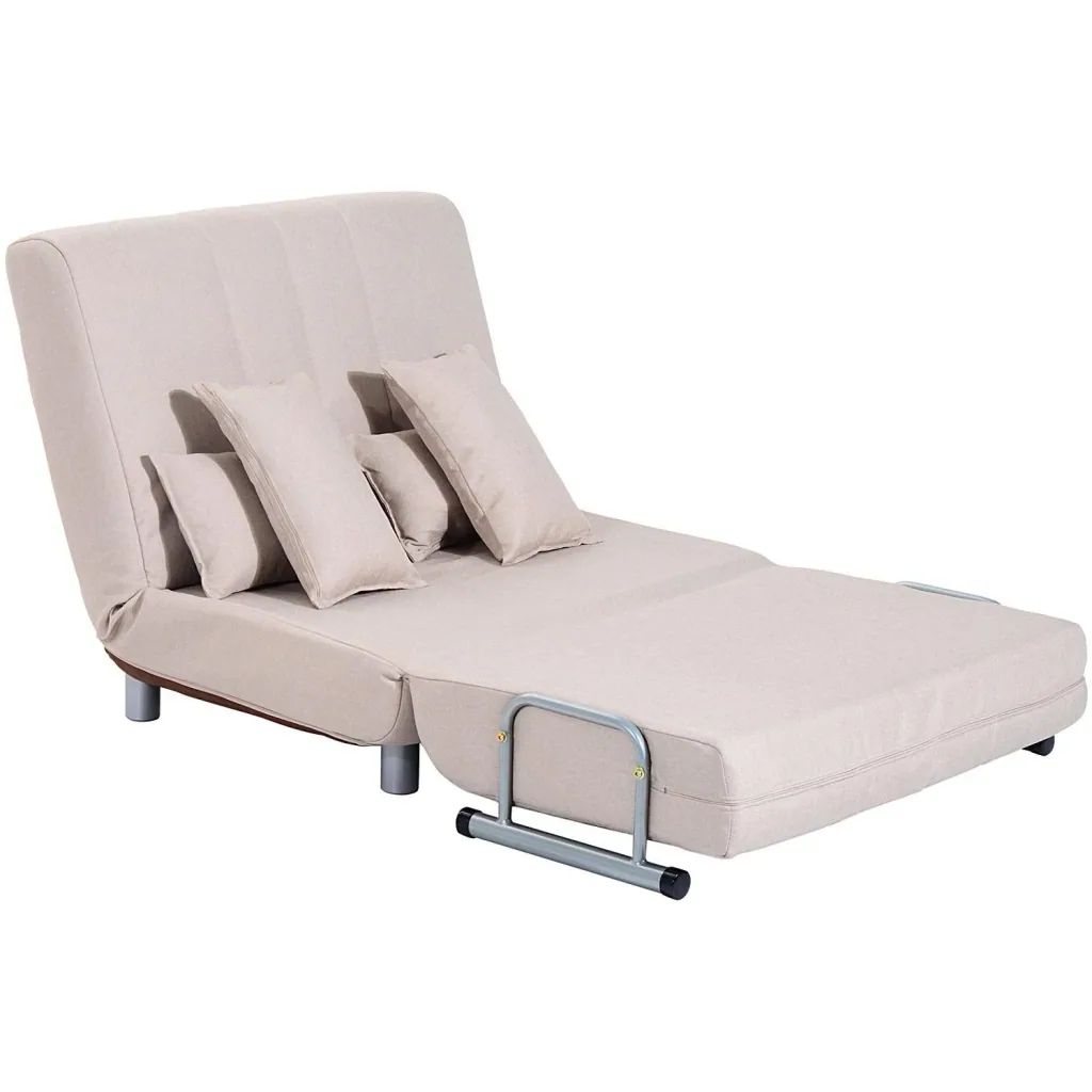 2 in 1 Schlafsessel mit integriertem Bett