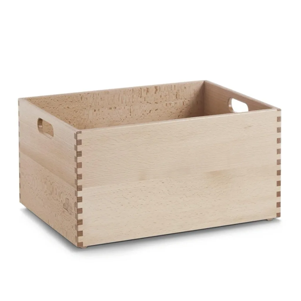 Allzweckkiste, Buche lackiert, 40 x 30 x 21 cm