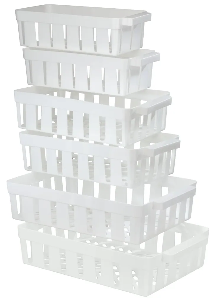 Kühlschrankkörbe, 6er Set