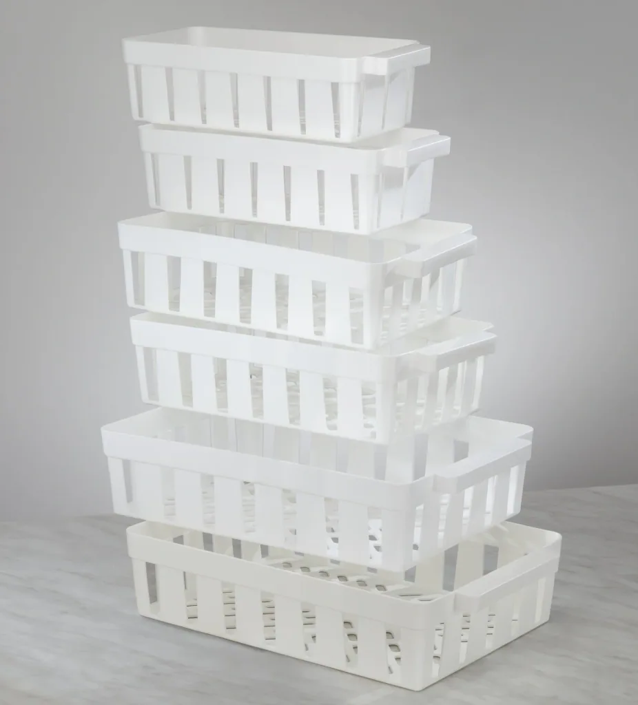 Kühlschrankkörbe, 6er Set
