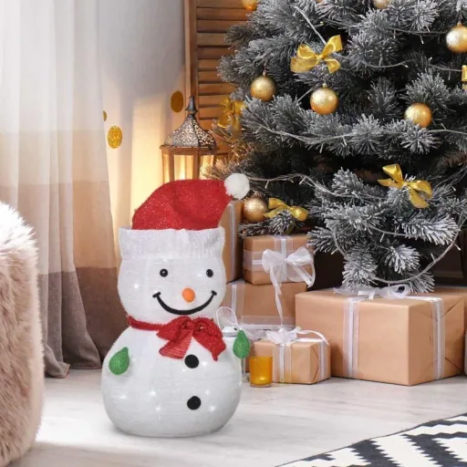 Weihnachten Schneemann Weihnachtsdekoration mit LED-Lichter