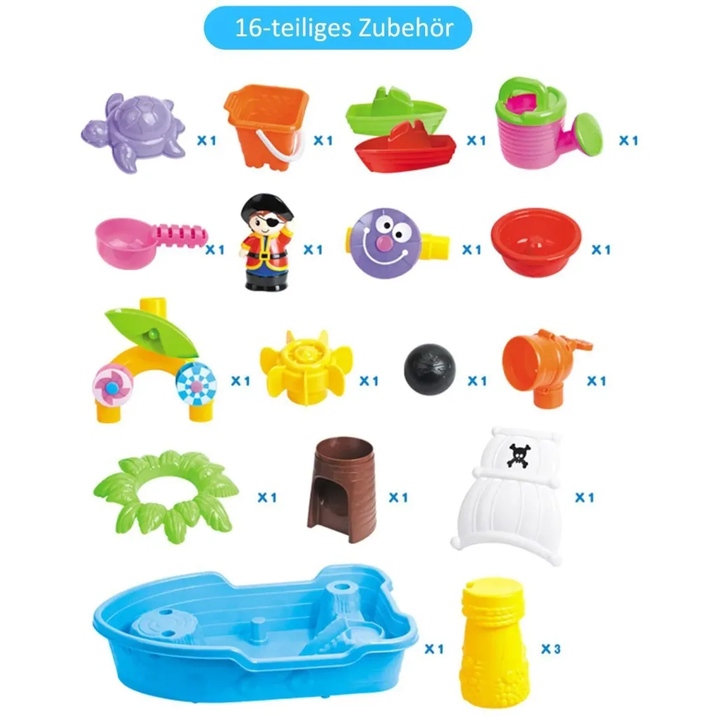 Wasserspieltisch Kinder Spieltisch mit Zubehör