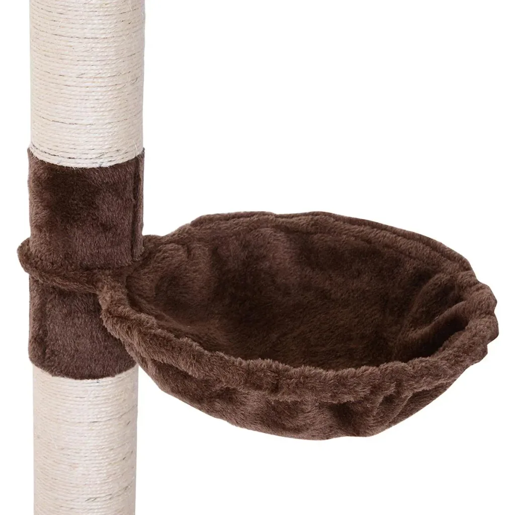Kratzbaum höhenverstellbar beige