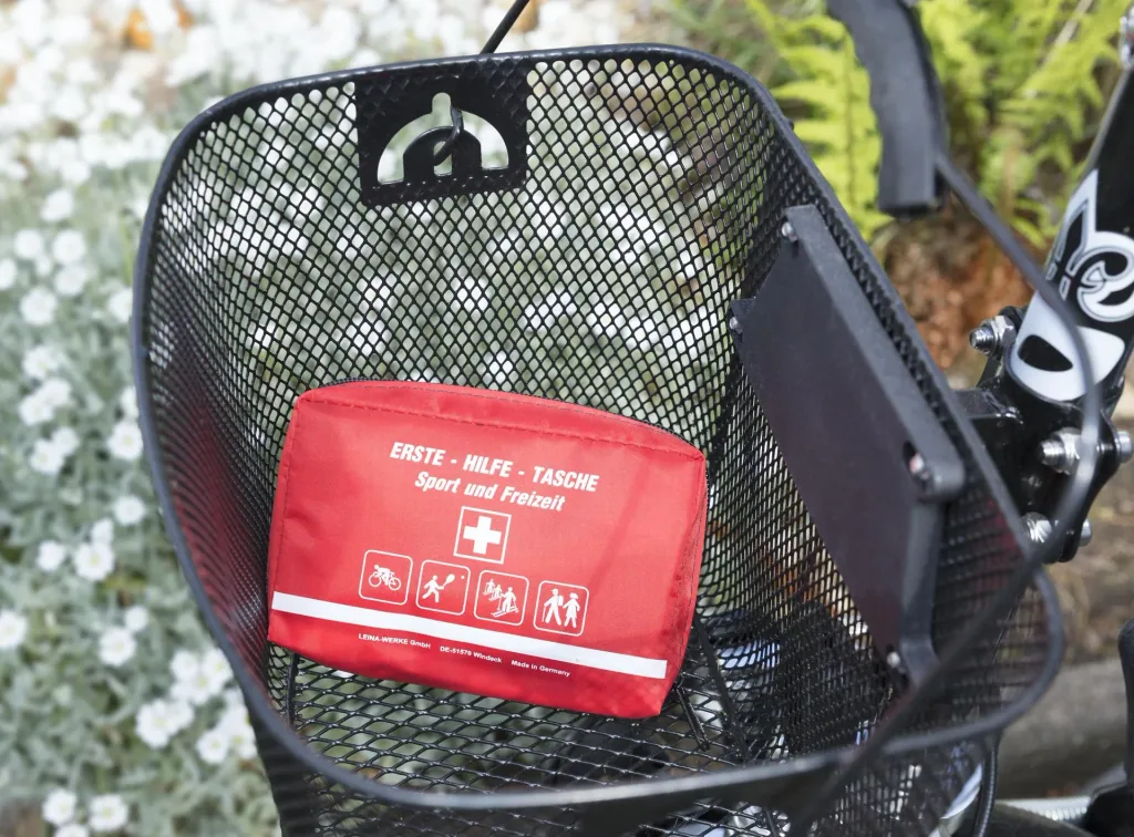 Erste Hilfe Tasche für "Sport und Freizeit"