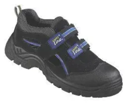 Sicherheits- und Arbeitssandalen S1, Farbe schwarz/blau, Gr. 39