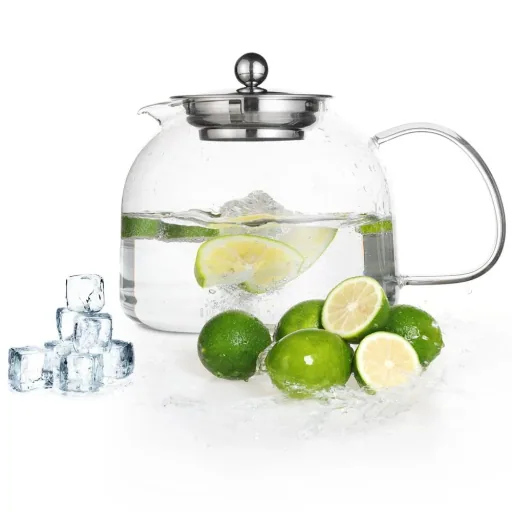 Teekanne Glas inkl. Sieb 1,5L