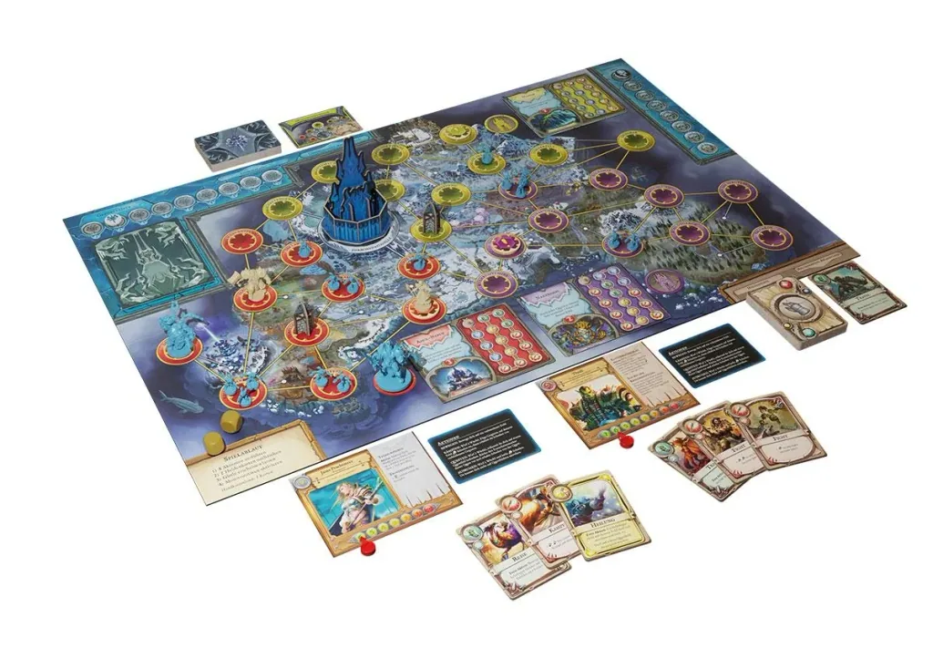 Gesellschaftsspiel World of Warcraft Wrath of the Lich King (Ein Brettspiel mit dem Pandemic-System)