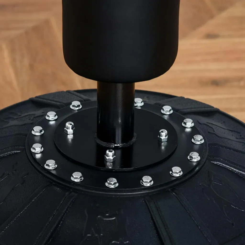 3-in-1 Boxstand mit 2 Speedbällen schwarz