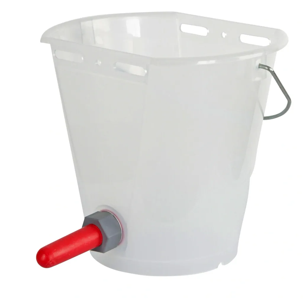 Tränkeeimer transparent mit Skala + Zubehör