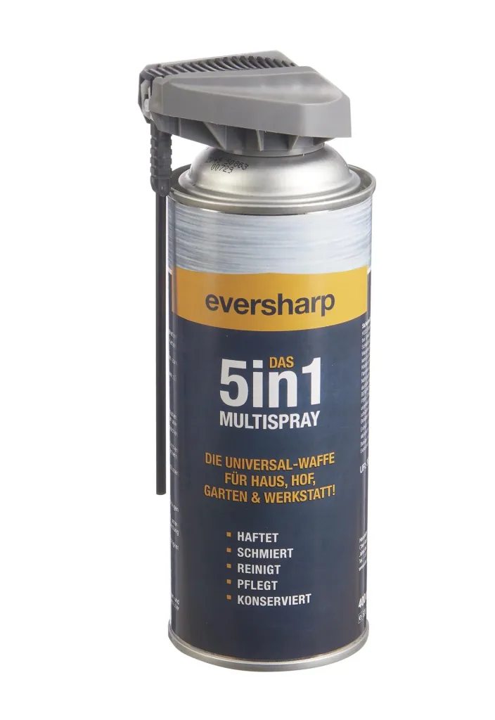SET X-SAW Pro 2 Ah, Akku-Einhand-Powersäge mit 18 V LI-ION Akku 2 Ah + Schnellladegerät + Gürtel-Clip und Multispray
