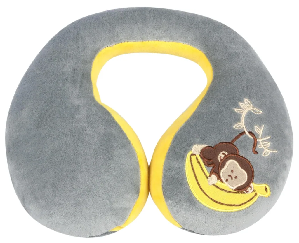 Nackenrolle, Nackenhörnchen Monkey, Grau, ab 5 Jahre