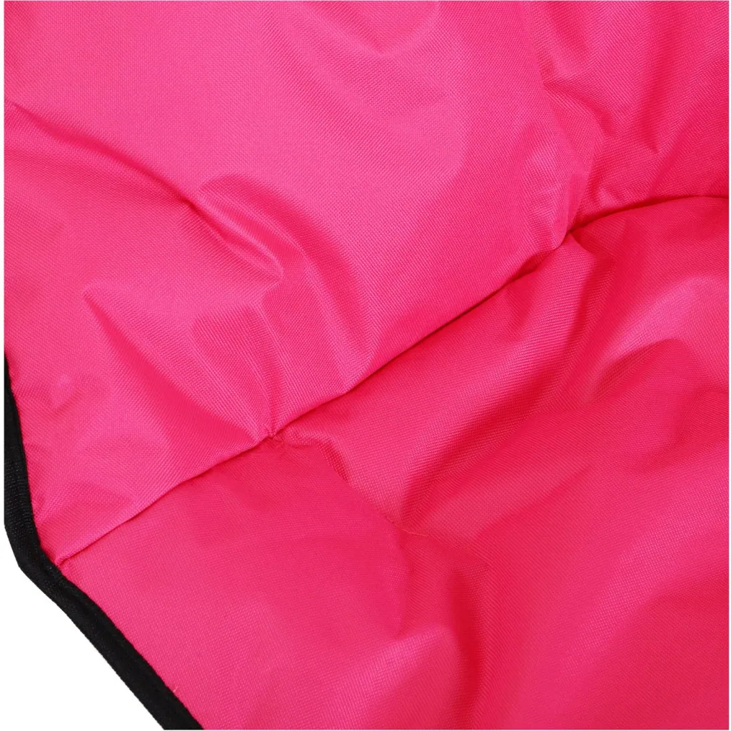 Klappstuhl Klappsessel Gartenstuhl Polstersessel faltbar Rosa 80 x 80 x 75 cm