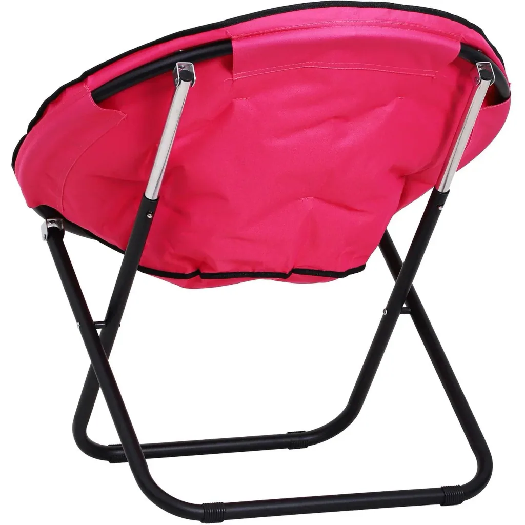 Klappstuhl Klappsessel Gartenstuhl Polstersessel faltbar Rosa 80 x 80 x 75 cm