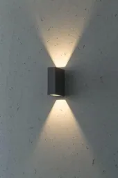 LED Wandleuchte BARRA, 8 Watt, 320 lm, warmweiß, für den Innen- und Außenbereich