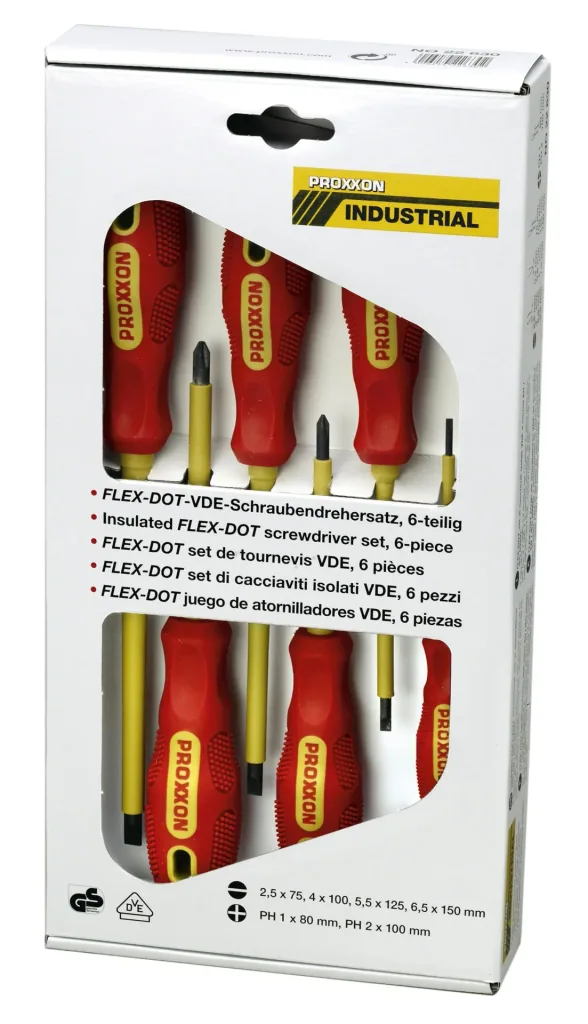 FLEX-DOT Schraubendrehersatz Außensechskant (6-teilig)