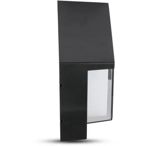 VT-831 LED-Wandleuchte - 7W - 3000K - 400 Lumen - Schwarz - Quadrat