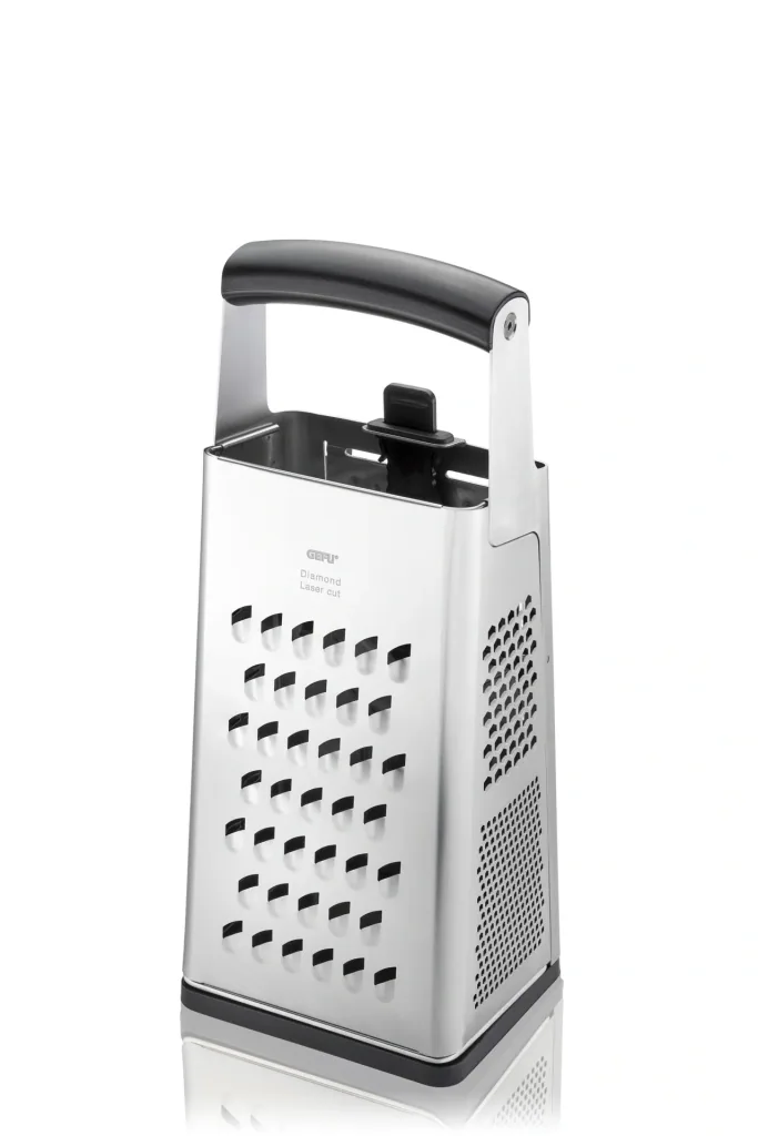 Vierkantreibe V-CUT mit 3-fach verstellbarem Hobel, Edelstahl