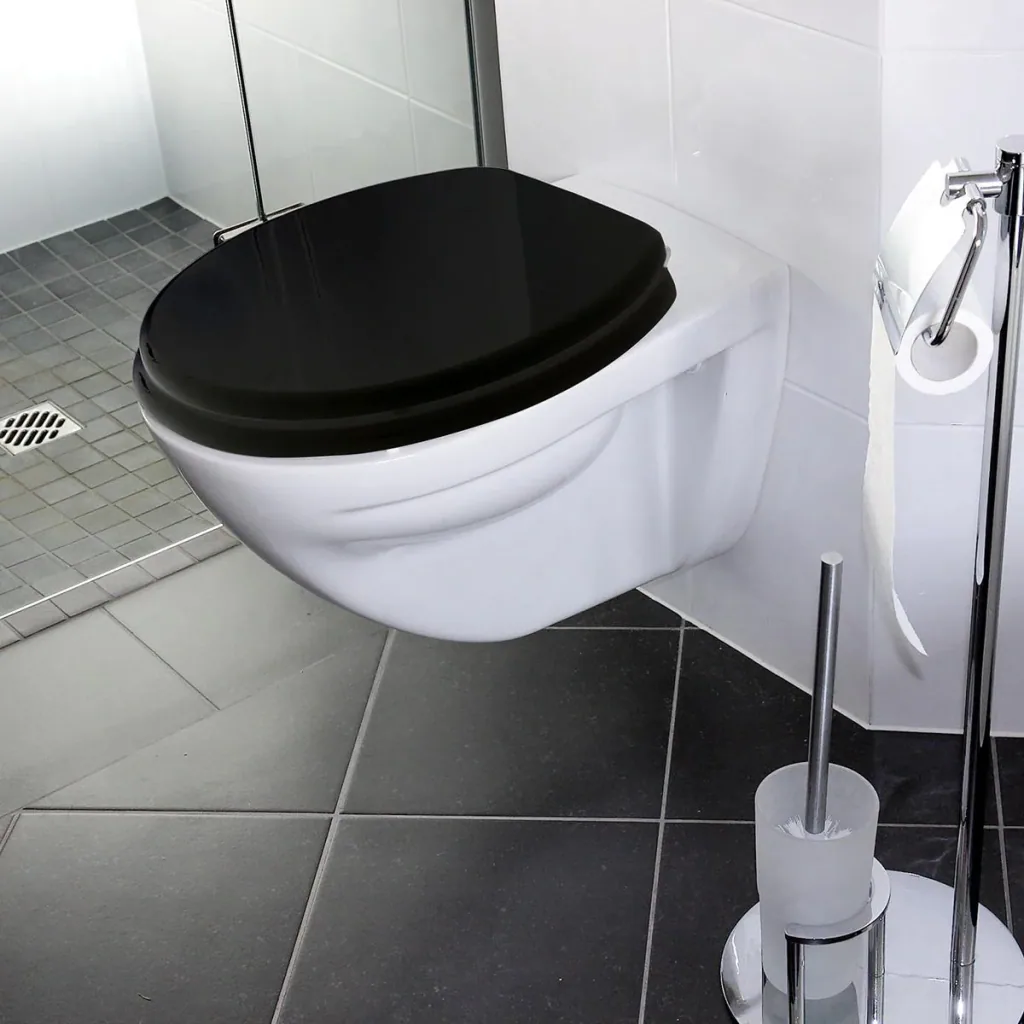 Toilettensitz/ WC-Sitz- Schwarz - mit Soft Close