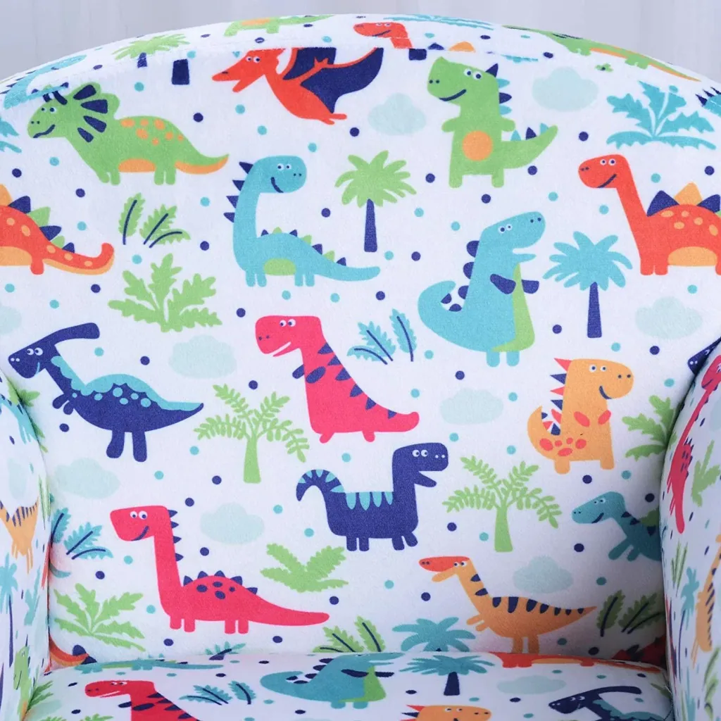 Kindersessel Kindersofa Polstersessel Minisessel für Kinder im Urwald 3 9 Jahre Flanell + Holz + Schaumstoff 50 x 39 x 4