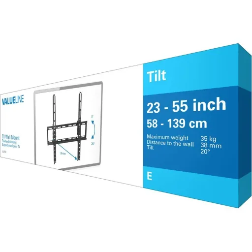 TV-Wandhalterung Neigung 23 - 55 " 35 kg