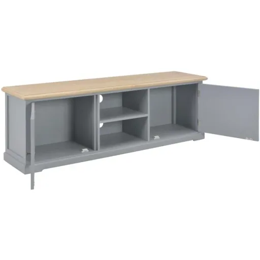 TV-Schrank 120x30x40 cm Holz grau