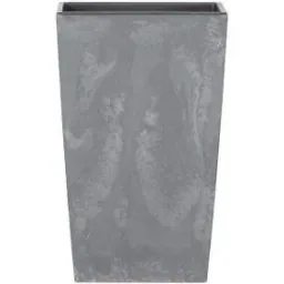 Blumentopf Concrete Design 26L Anthrazit, 26,5 x 26,5 x 50 cm