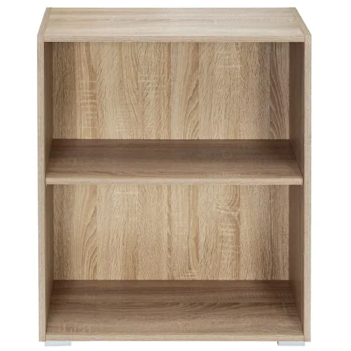 Bücherregal Vela Eiche mit 2 Fachböden