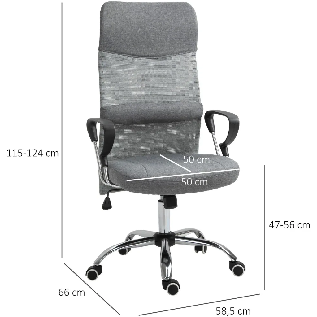 Bürostuhl, grau
