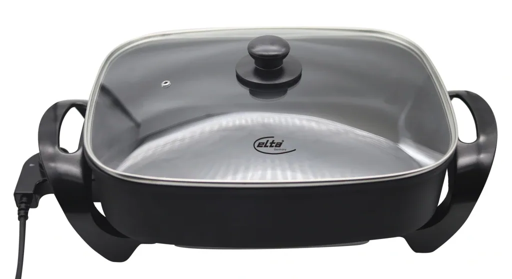 Elektro XXL Multi-Buffetpfanne aus Aluguss, 9 Liter