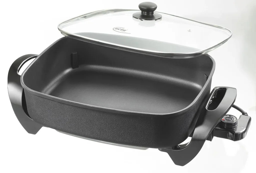 Elektro XXL Multi-Buffetpfanne aus Aluguss, 9 Liter