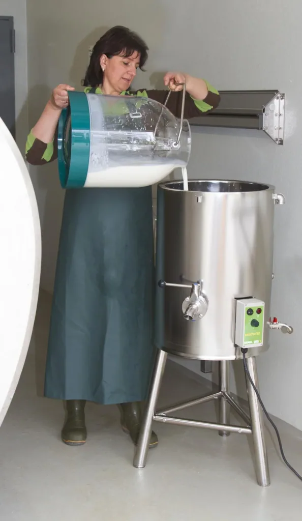 Milcherwärmer MilkPot 50 inklusive Deckel, 50 l Edelstahl