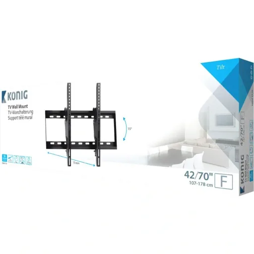 TV-Wandhalterung Neigung 42 - 70 " 60 kg