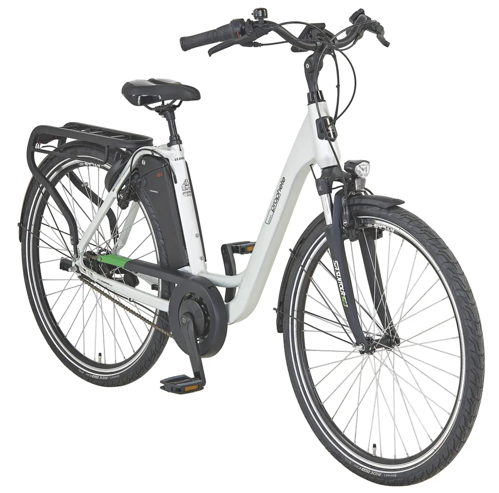 GENIESSER 23.EMC.10 City E-Bike 26"/28" AEG EcoDrive C Damen Wave 28": Rahmengröße 49cm