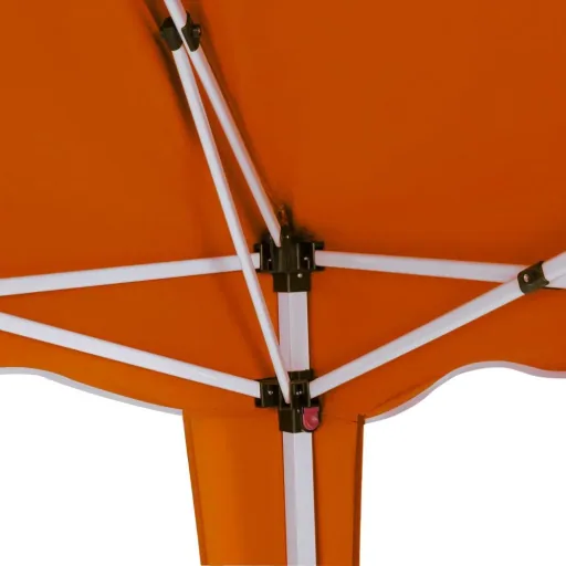 Faltpavillon Capri - Popup 3x3m orange