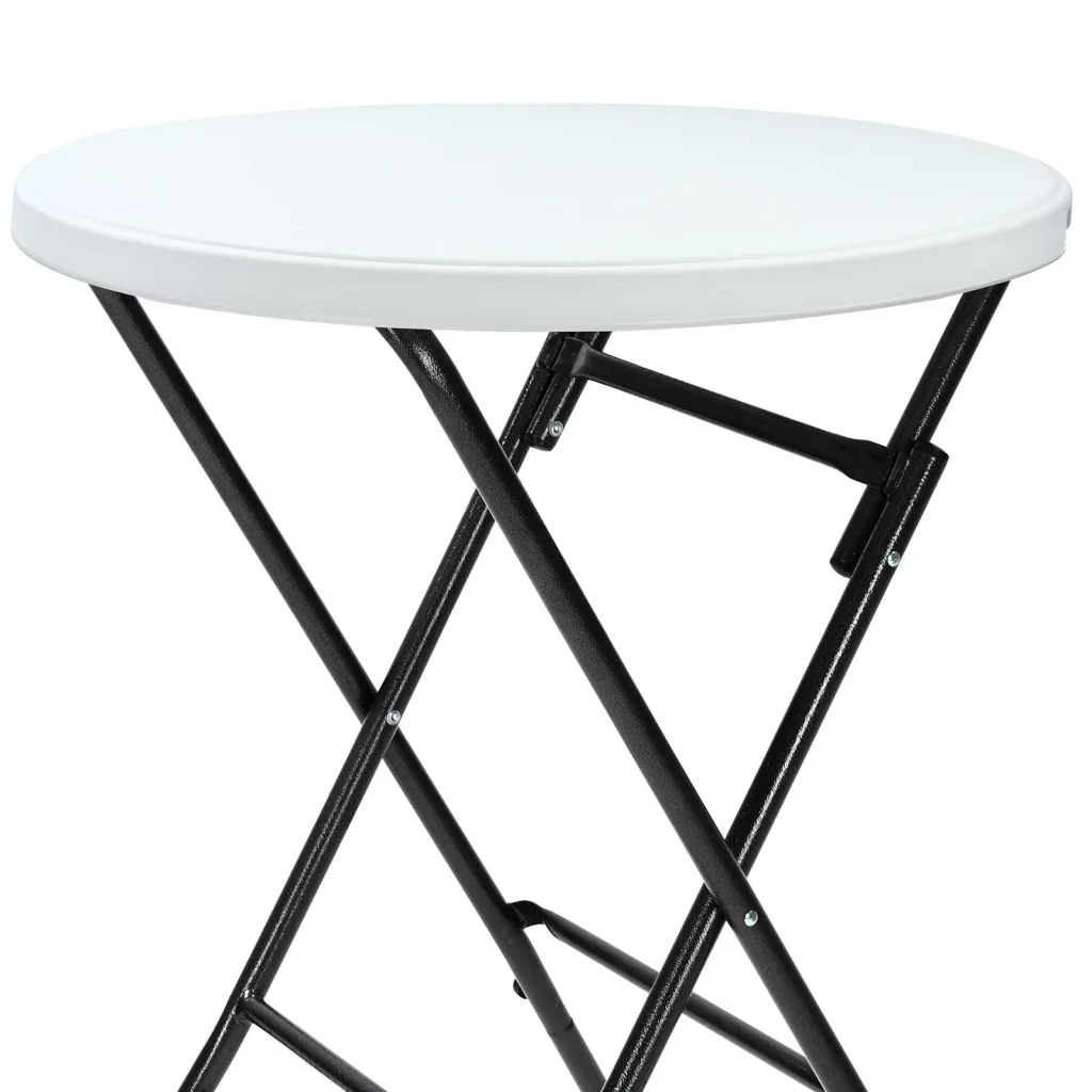 Bartbare Kunststoffklappbar Ø80cm weiß