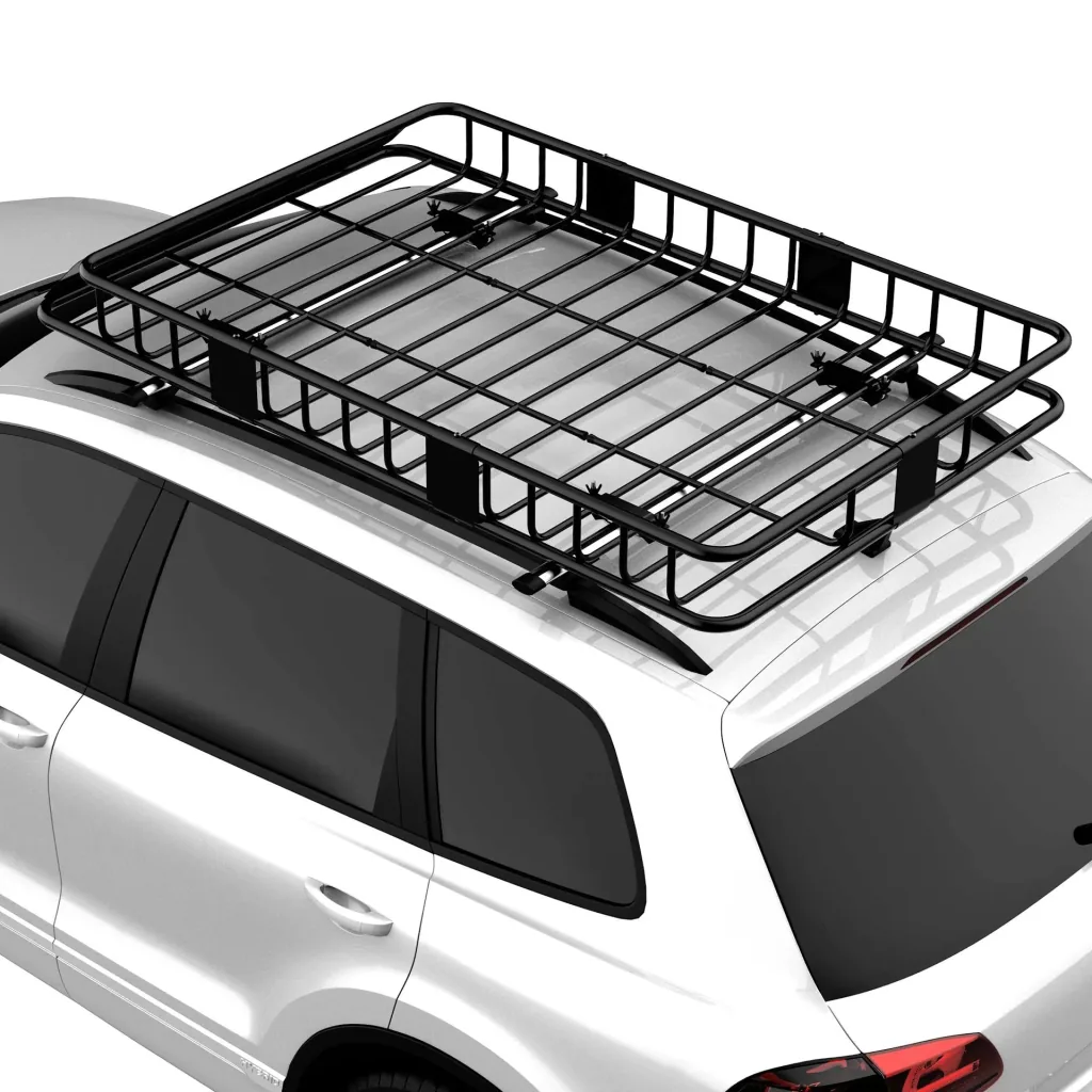 Universal-Autodachgepäckträger Metall, schwarz
