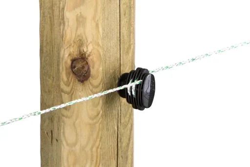 Weidezaunlitze Premium Ultra, 2,5 mm, 400 m, weiß/grün