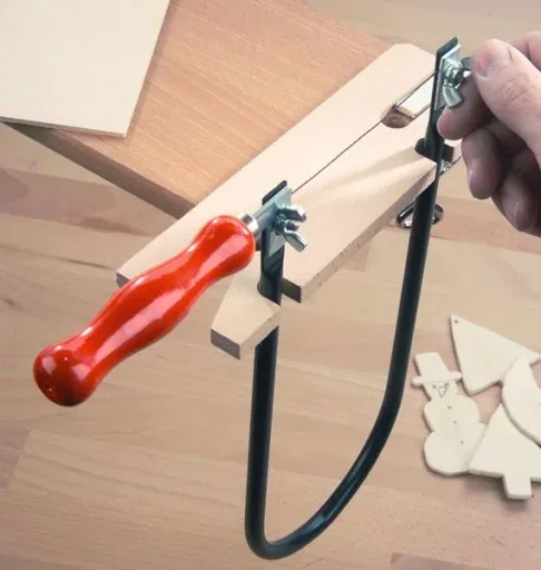 Laubsägetischchen 210 mm mit Einspannhilfe und Tischzwinge
