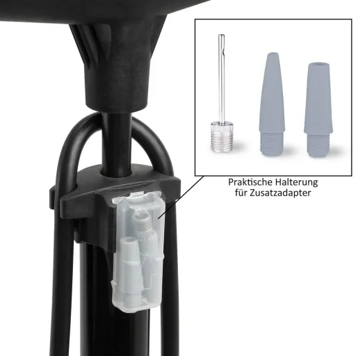 Hochdruck-Luftpumpe mit Manometer