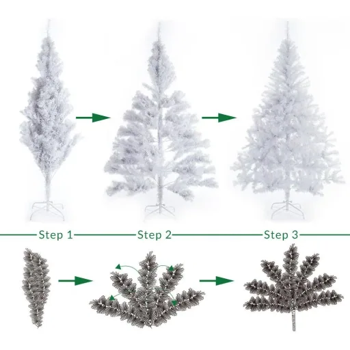 Weihnachtsbaum 180cm MIT Ständer (leicht zu verstauen)