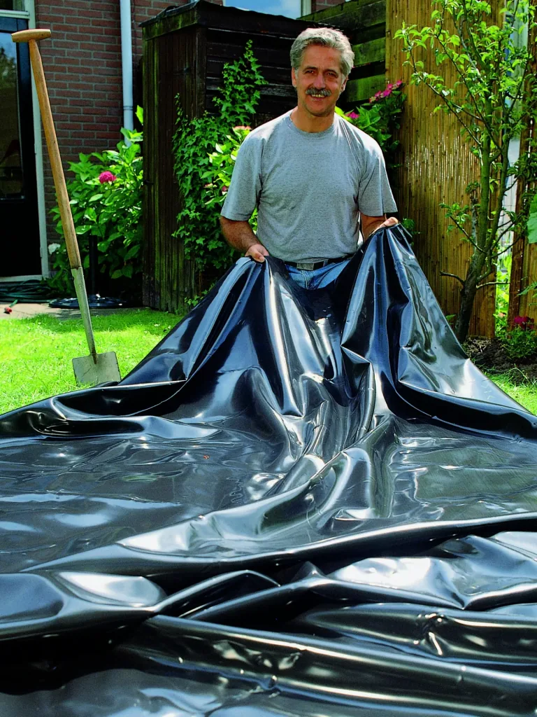 PVC Teichfolie, 1,0 mm, 4 x 4 m