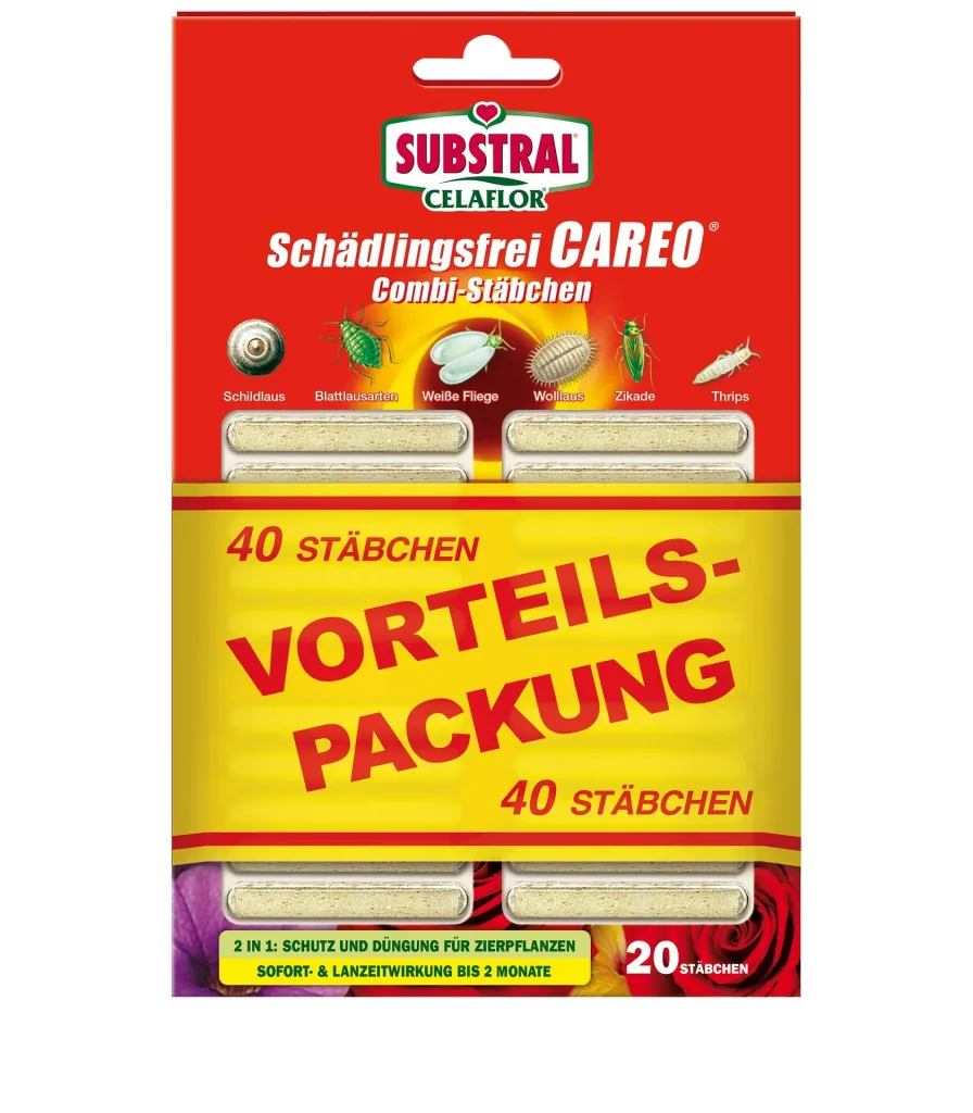 Schädlingsfrei Careo Combi Stäbchen 40 Stück