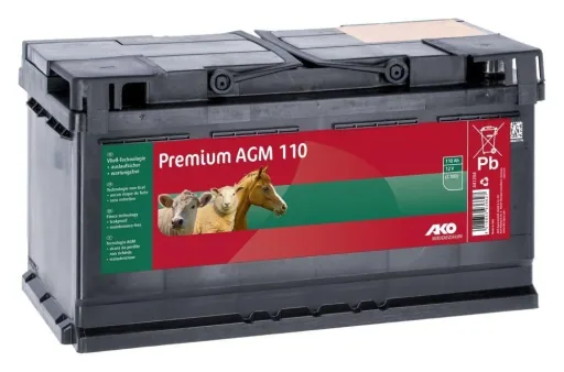 12 Volt Premium AGM Akku, 110 Ah