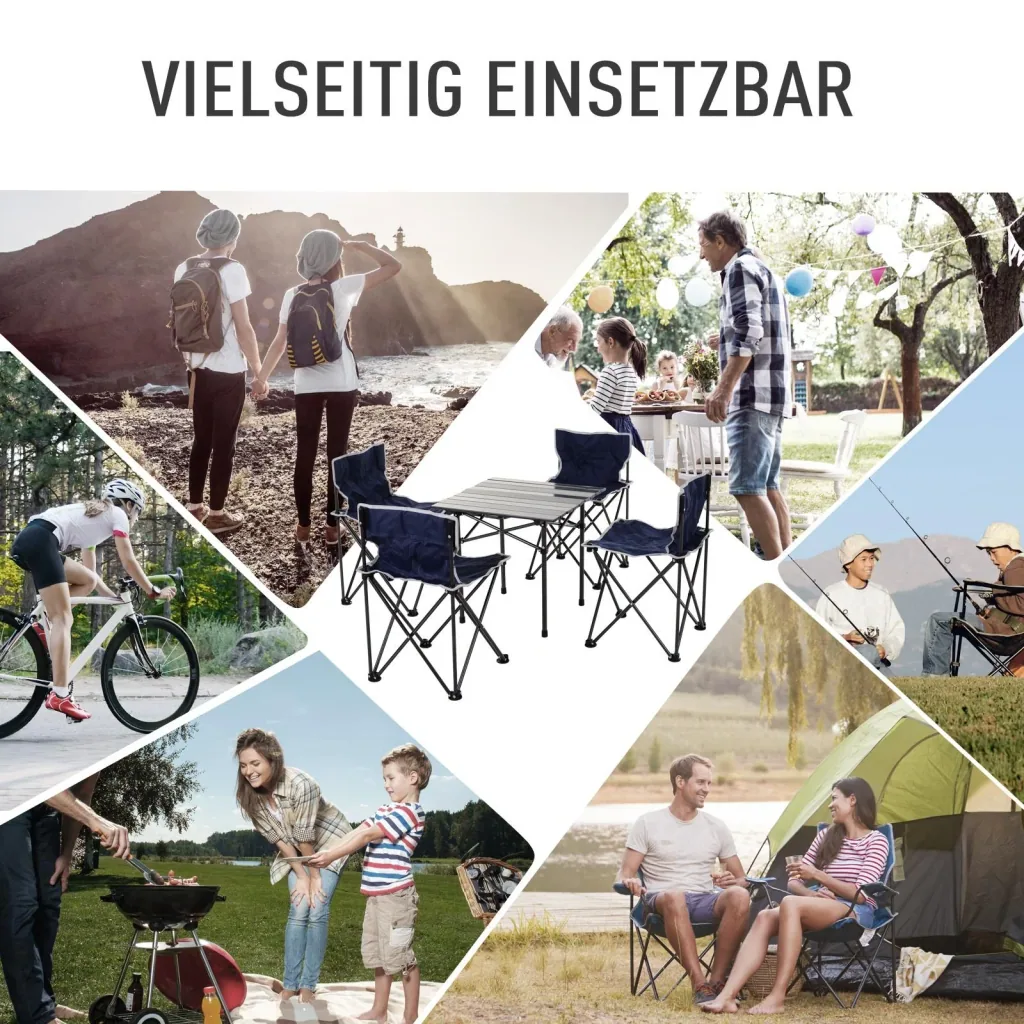 Campingmöbel mit Tragtasche