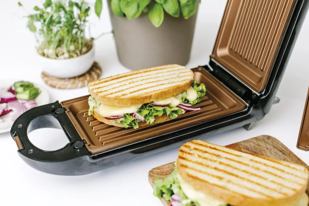 Copperline Flipswitch Multifunktionsgrill, 800 W inklusive Rezeptheft